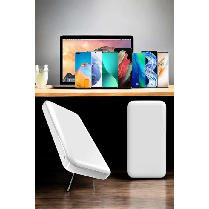 5000 Mah İOS Uyumlu Magsafe Kablosuz Şarj Hızlı Şarj Desteği