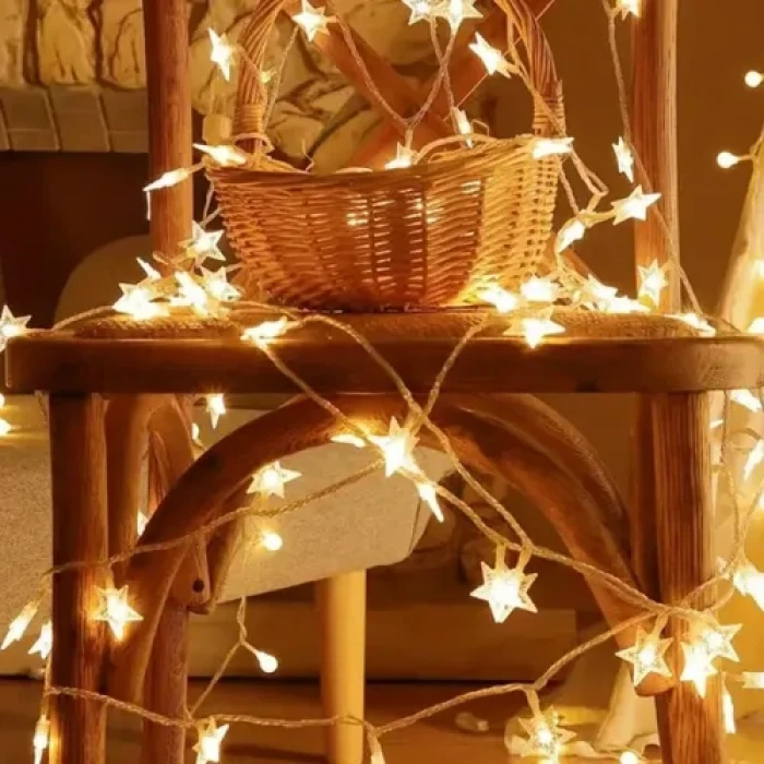 5m 28 LED Yıldız Lamba