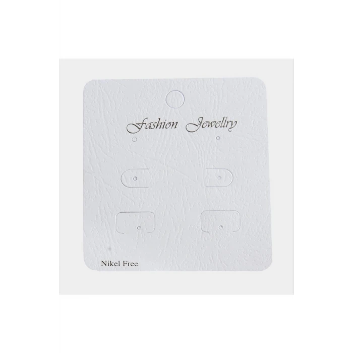 6 Delikli Lüx Küpe Kartı