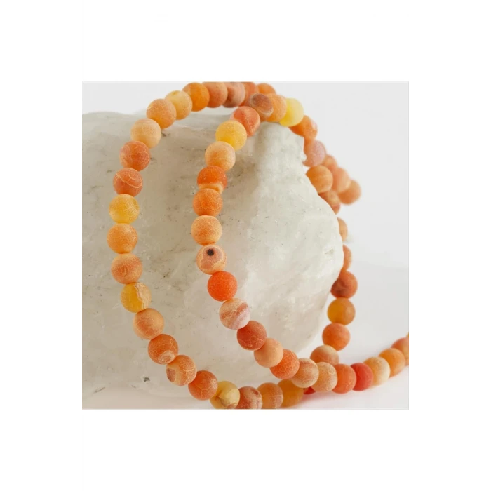 6 mm Mat Akik Taşı