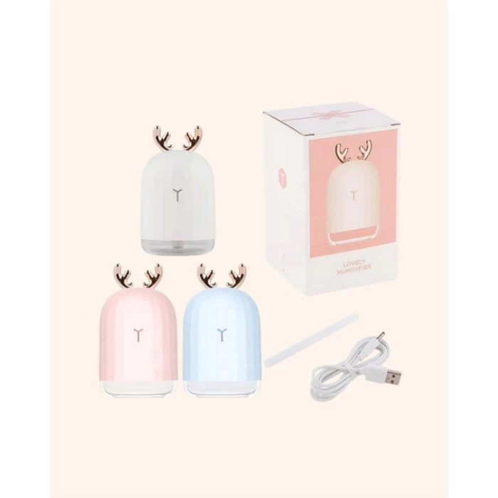 ieg™ El Tipi Usb Mini Soğuk Mist Nemlendirici 220 ml Tank