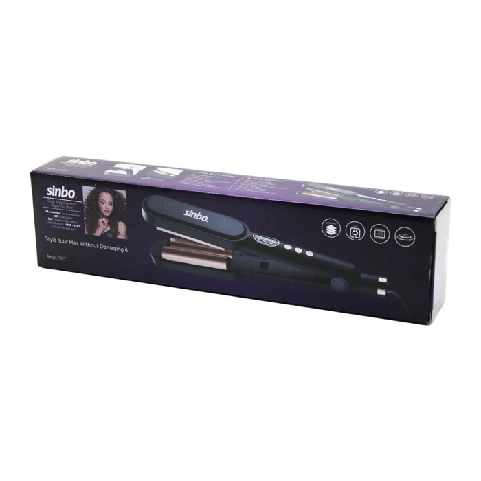Dijital Saç Şekillendirme Cihazı 38x90mm Seramik Kaplama 360 Derece Kablo=1.8mt Lcd Sıc.ayar=140-220℃ Shd-1707