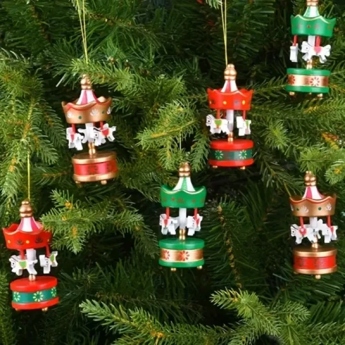 6lı Atlı Karınca Yılbaşı Süsü