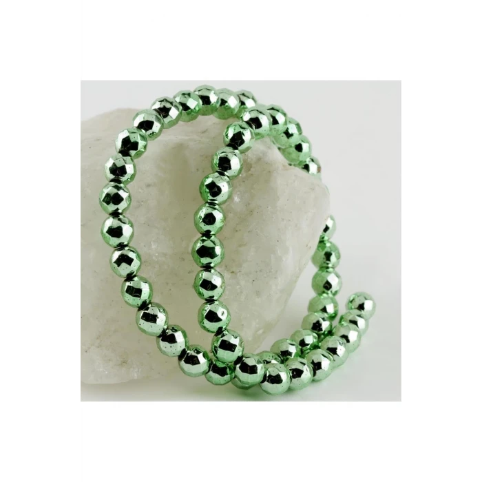 8 mm Fasetli Hematit Taşı