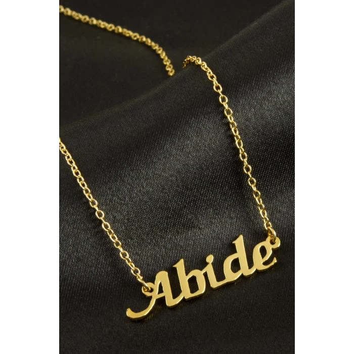 Abide isimli kolye (Kişiye Özel)