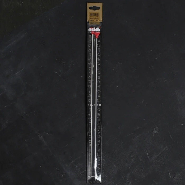 ADDI KALPLİ 3MM 40CM KLASİK ALÜMİNYUM ÖRGÜ ŞİŞİ -