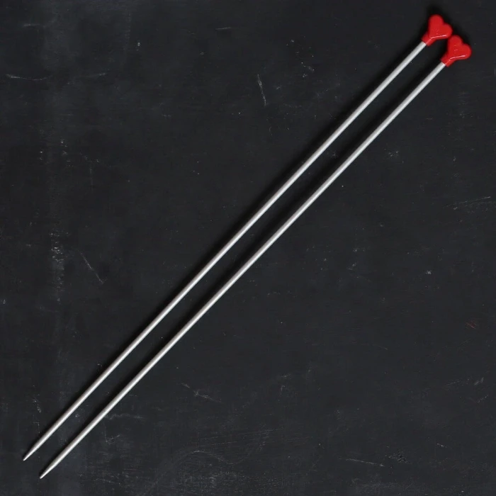 ADDI KALPLİ 4MM 40CM KLASİK ALÜMİNYUM ÖRGÜ ŞİŞİ -