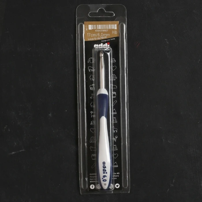 Addi Swing Maxi 6 Mm 17 Cm Lacivert Ergonomik Yün