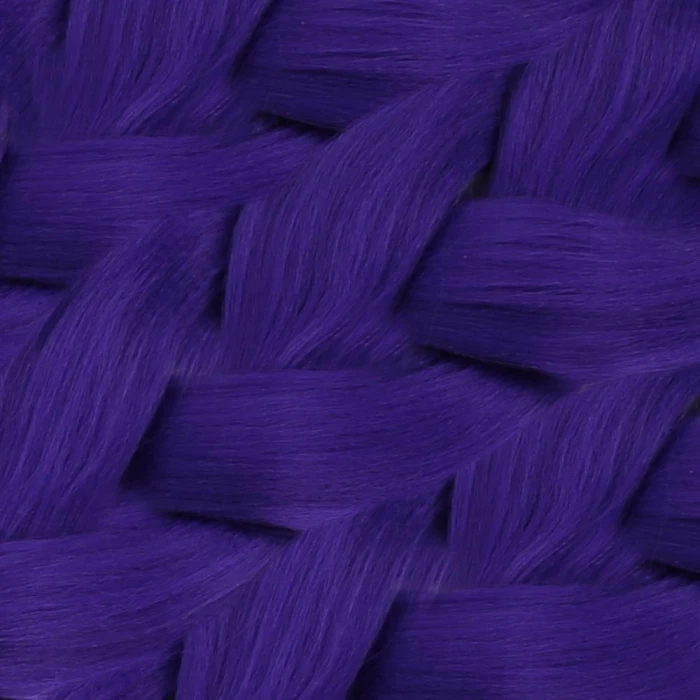 Afrika Örgüsü Ve Rasta İçin Sentetik Saç - Mor