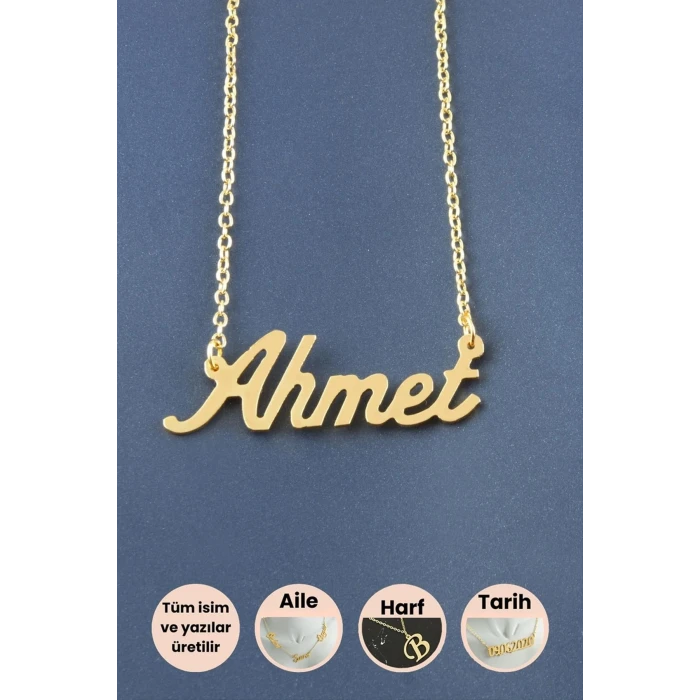 Ahmet İsimli Kolye