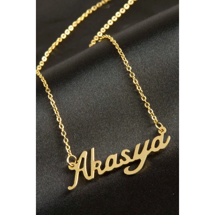 Akasya isimli kolye (Kişiye Özel)