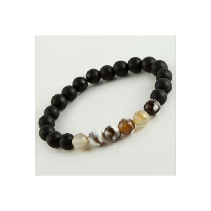 Akik & Mat Onix Doğaltaş Bileklik