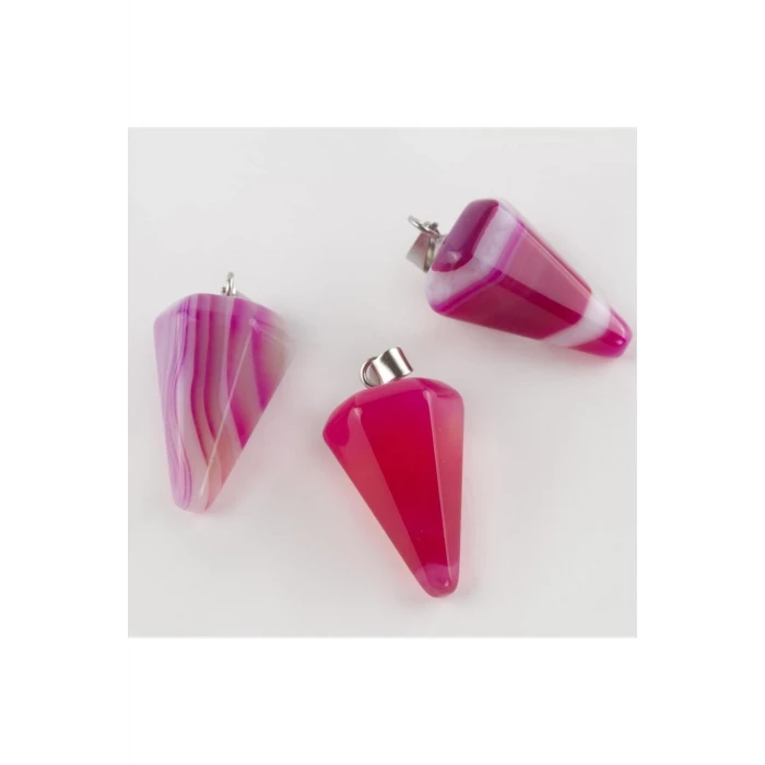 Akik Pandül Doğaltaş Kolye Ucu