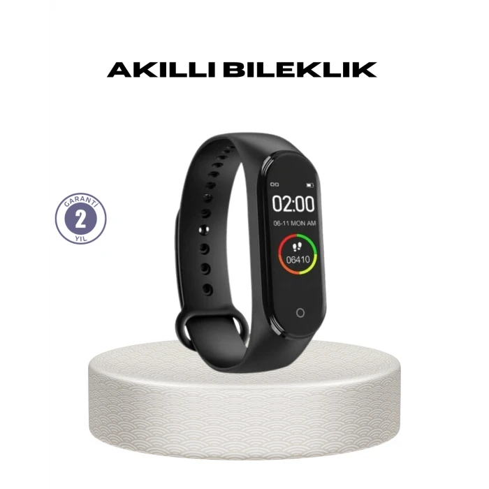 Akıllı Bileklik 0.96 İnç Ekran Kalp Atışlı Kan Basınçlı IP67 Suya Dayanıklı