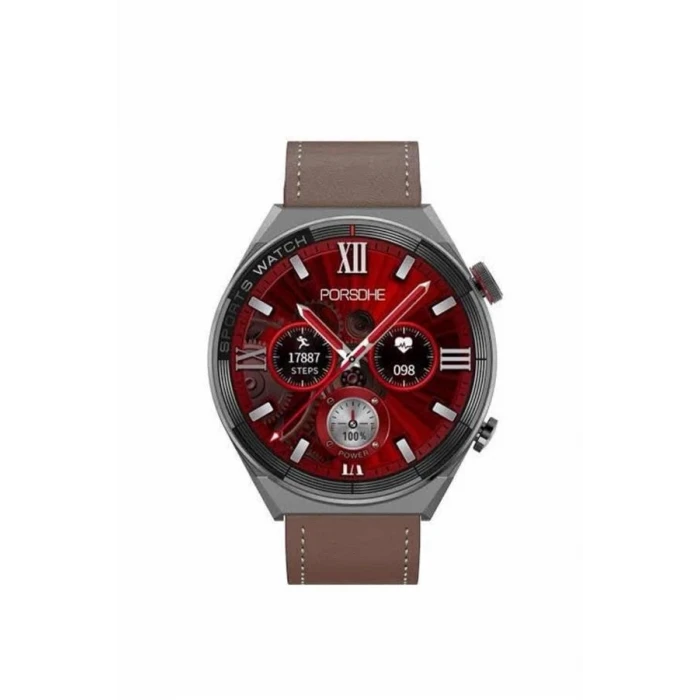 Akıllı Saat Çelik Kordon Çağrı Cevaplama Amoled Ekran Titreşimli Uyku Ve Sağlık Takibi