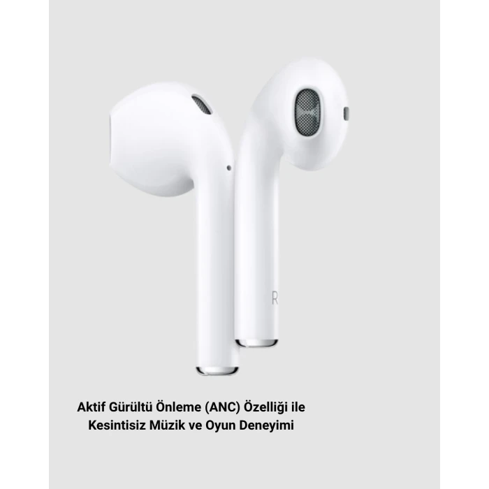 Aktif Gürültü Önlemeli Rgb Işıklı Kablosuz Kulak Üstü Kulaklık