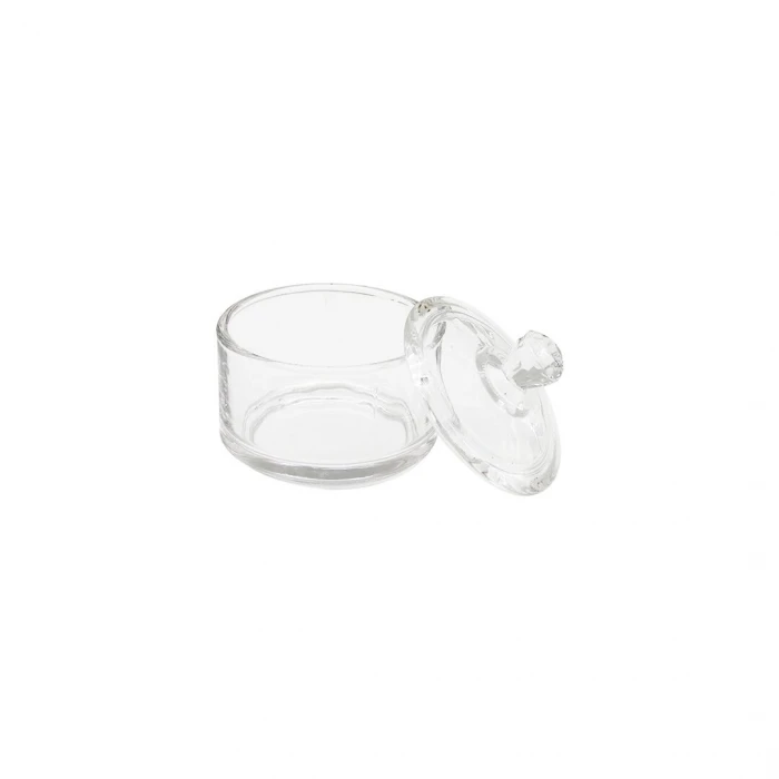 AKUT-12268 MİNİ KAPAKLI CAM ŞEKERLİK 90ML (4887)