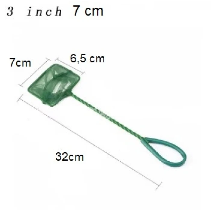 Akvaryum Balık Yakalama Kepçesi 3 İnç 7 Cm