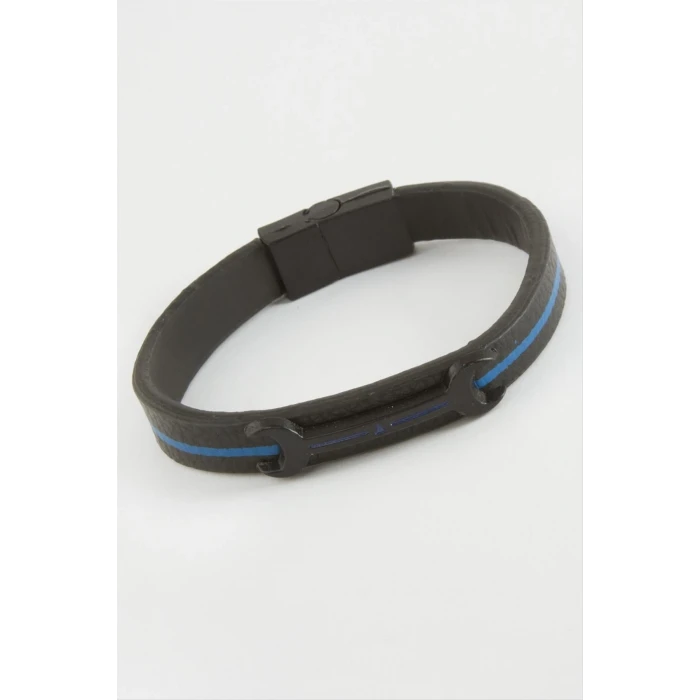 Anahtar Mıknatıslı Suni Deri Bileklik