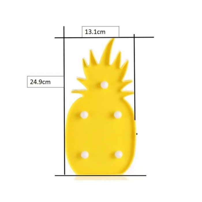 Ananas Tasarımlı Masa Lambası