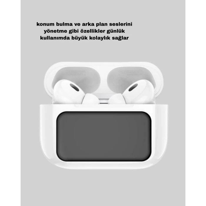 ANC Bluetooth Kulaklık – Dokunmatik, Powerbank Kutulu, Akıllı Sensörlü