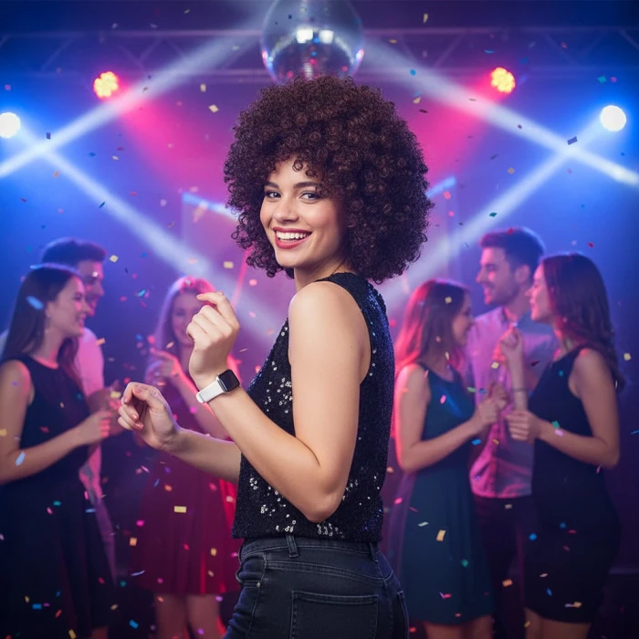 Animasyon Parti Ve Palyaço Peruğu - Kahverengi