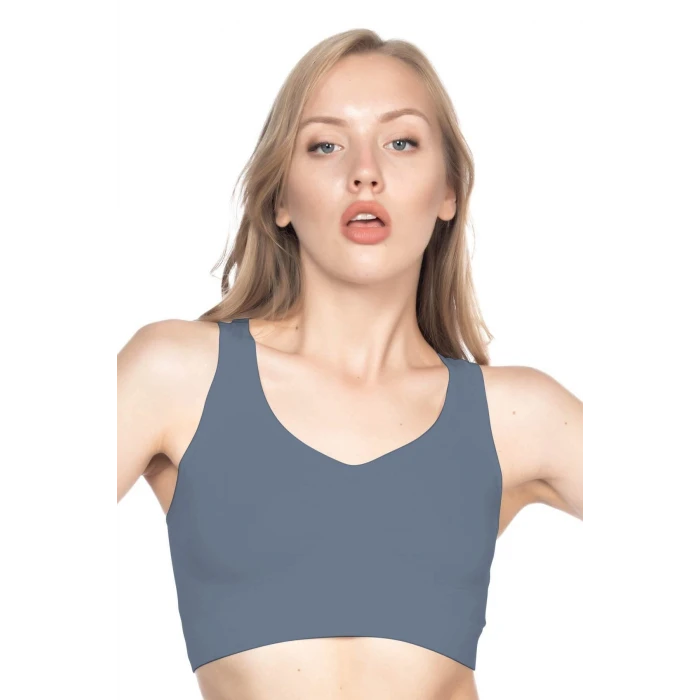 ANTRASİT   4001 Soft Sporcu Büstiyer