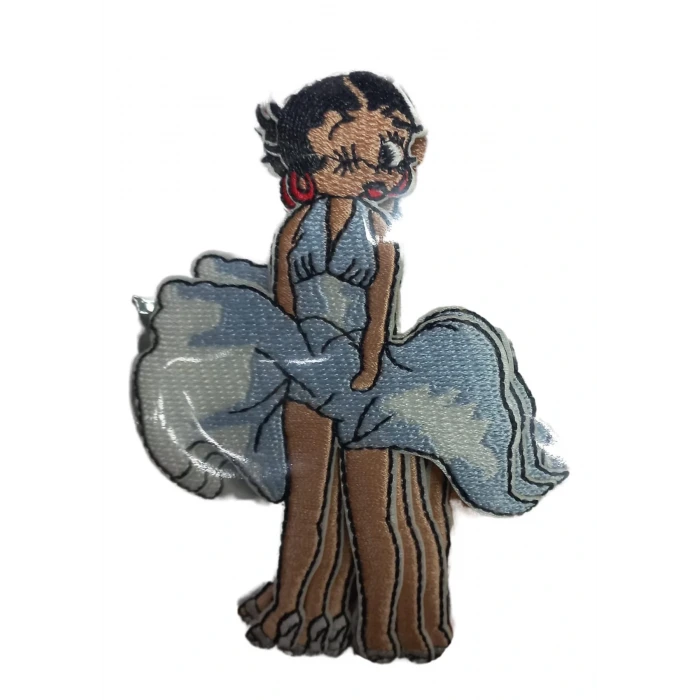 Aplike Ütü İle Yapışan Betty Arma 7x5 cm