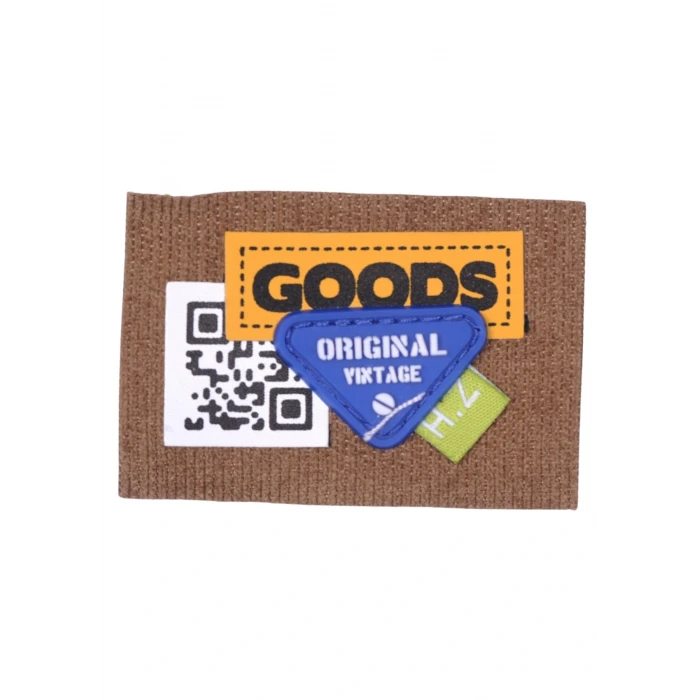 Aplike Ütü İle Yapışan Goods Yazılı Arma 4x4 cm