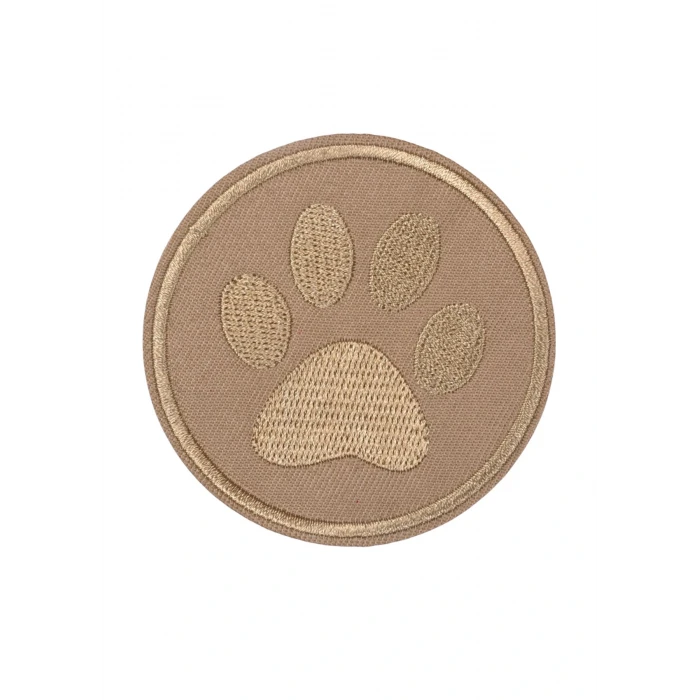 Aplike Ütü İle Yapışan Kahve Pati Arma 5 cm