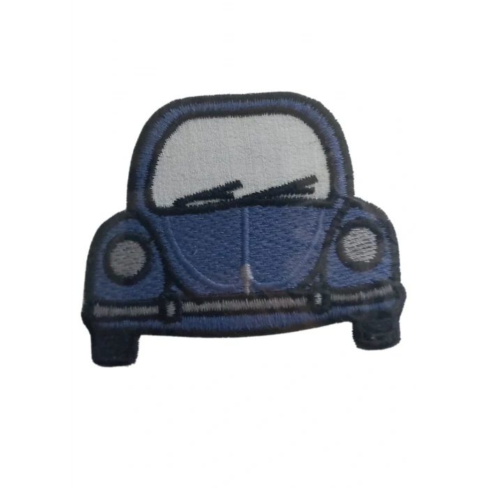 Aplike Ütü İle Yapışan Vosvos Lacivert Arma 3 cm