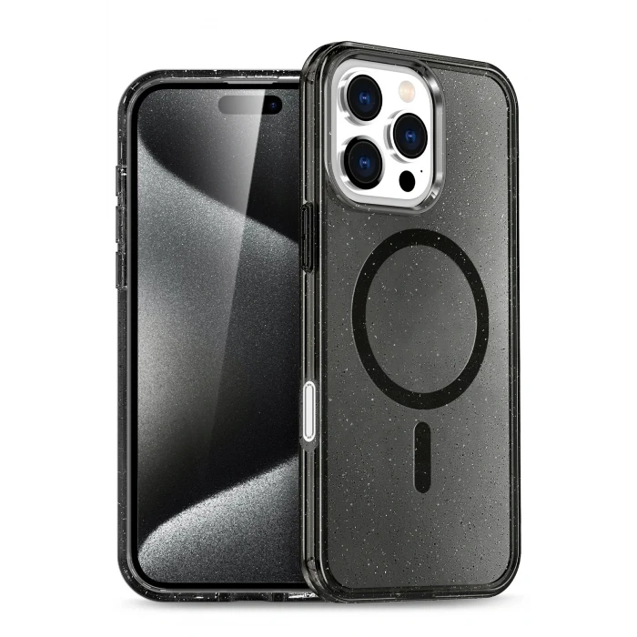Apple iPhone 16 Pro Star Magsafe Kapak - Siyah