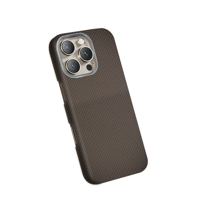 Apple iPhone 16 Pro Volt Magsafe Kapak - Kahverengi