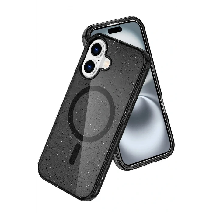 Apple iPhone 16 Star Magsafe Kapak - Siyah
