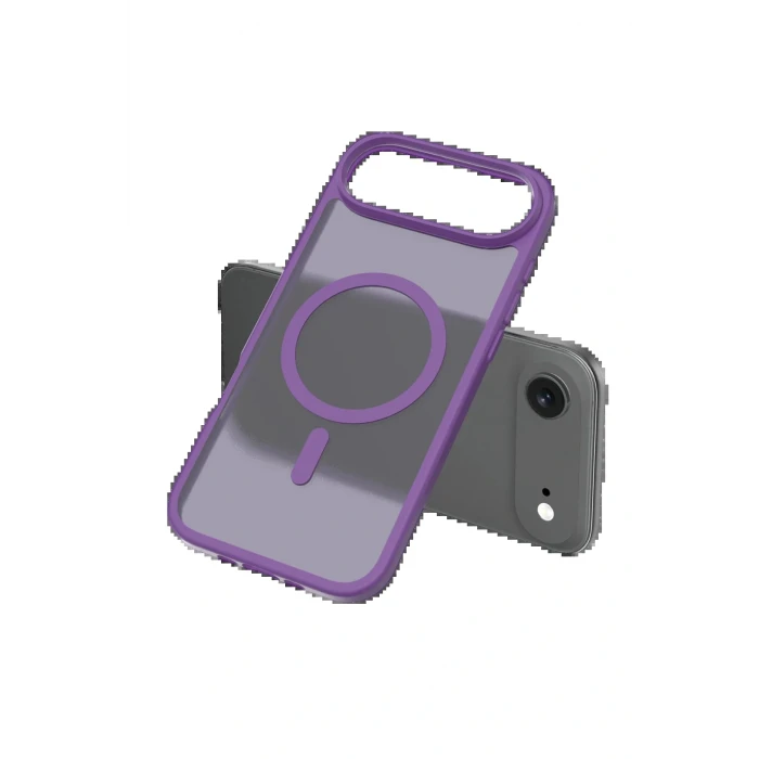 Apple iPhone 17 Air Jota Magsafe Kapak - Derin Mor