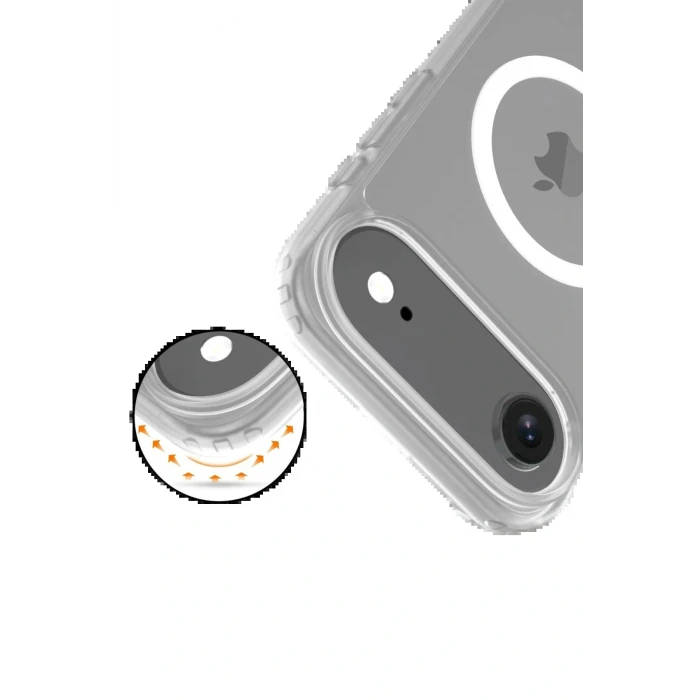 Apple iPhone 17 Air Jota Magsafe Kapak - Şeffaf