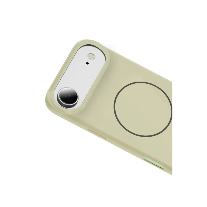 Apple iPhone 17 Air Jully Magsafe Kapak - Bej
