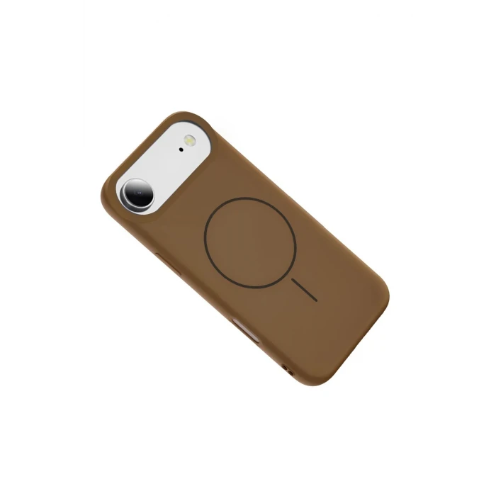 Apple iPhone 17 Air Jully Magsafe Kapak - Kahverengi
