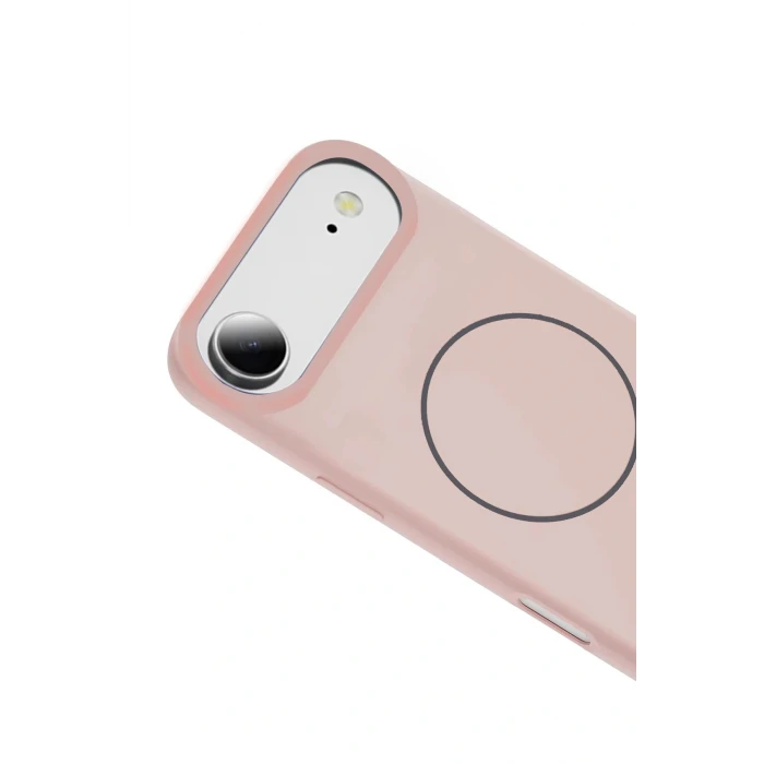 Apple iPhone 17 Air Jully Magsafe Kapak - Pudra