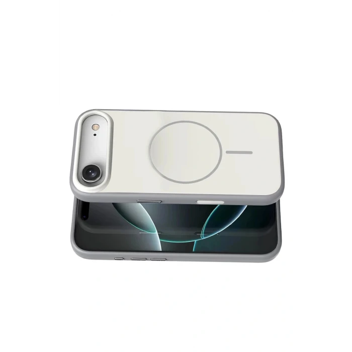 Apple iPhone 17 Air Neva Magsafe Kapak - Gri