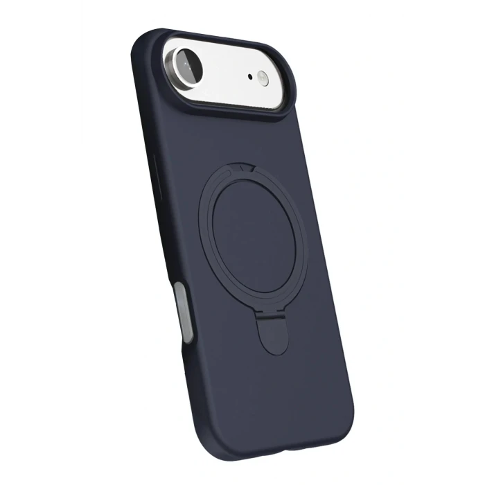 Apple iPhone 17 Air Regal Magsafe Standlı Kapak - Lacivert