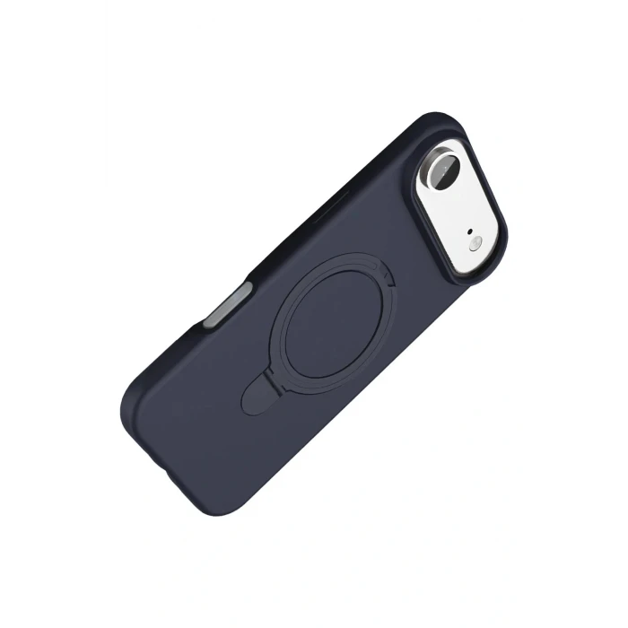 Apple iPhone 17 Air Regal Magsafe Standlı Kapak - Lacivert