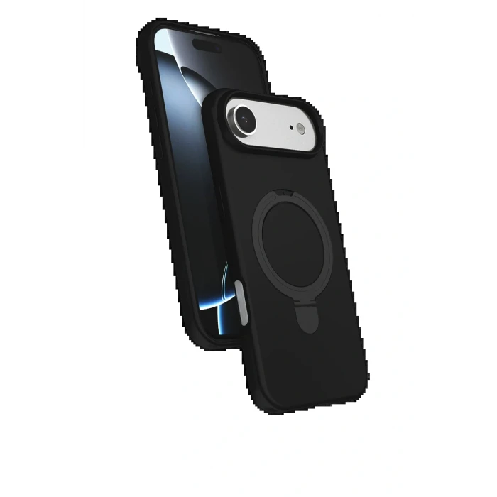 Apple iPhone 17 Air Regal Magsafe Standlı Kapak - Siyah