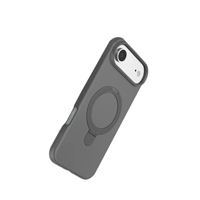 Apple iPhone 17 Air Regal Magsafe Standlı Kapak - Titan Gri