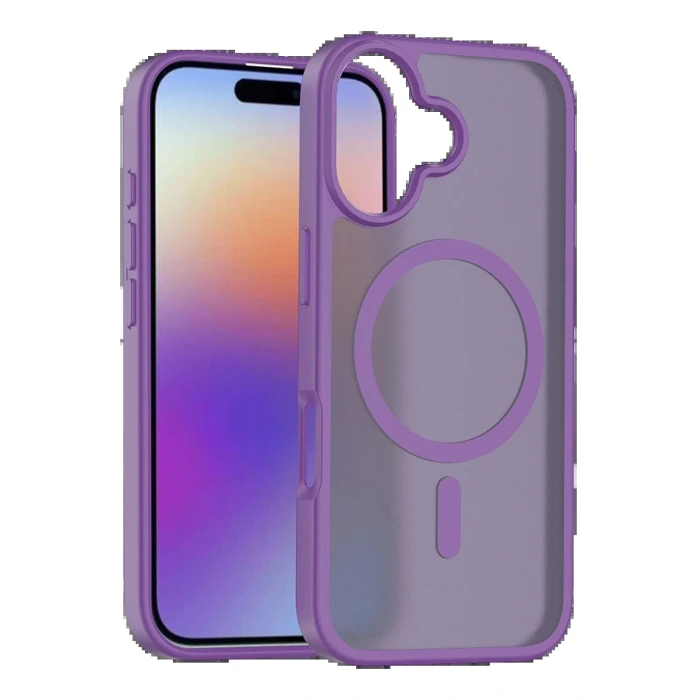 Apple iPhone 17 Jota Magsafe Kapak - Derin Mor