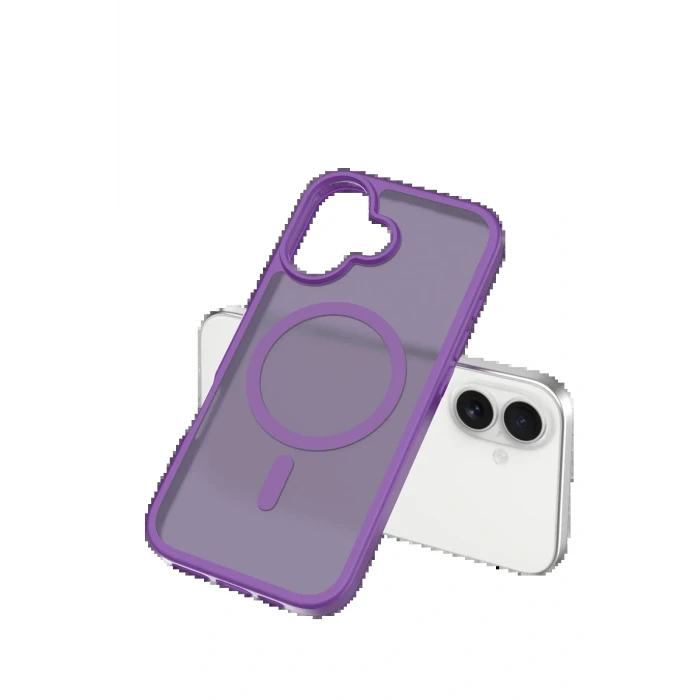 Apple iPhone 17 Jota Magsafe Kapak - Derin Mor