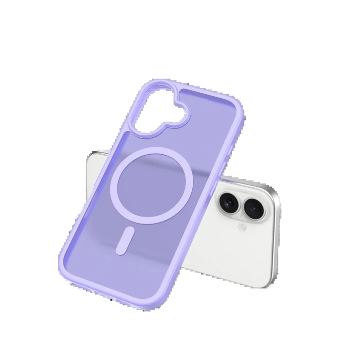 Apple iPhone 17 Jota Magsafe Kapak - Lila