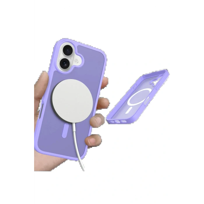 Apple iPhone 17 Jota Magsafe Kapak - Lila
