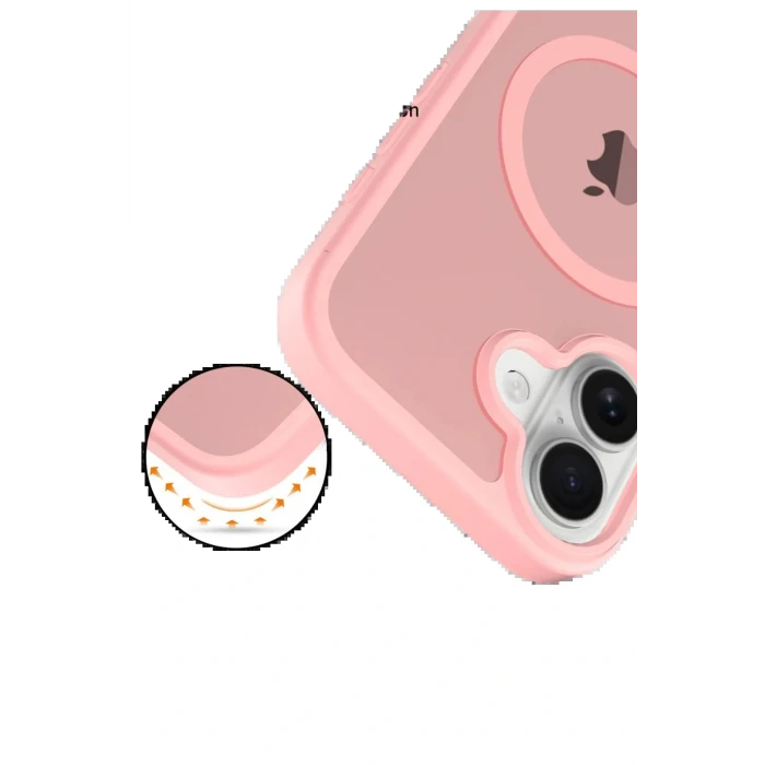 Apple iPhone 17 Jota Magsafe Kapak - Pudra