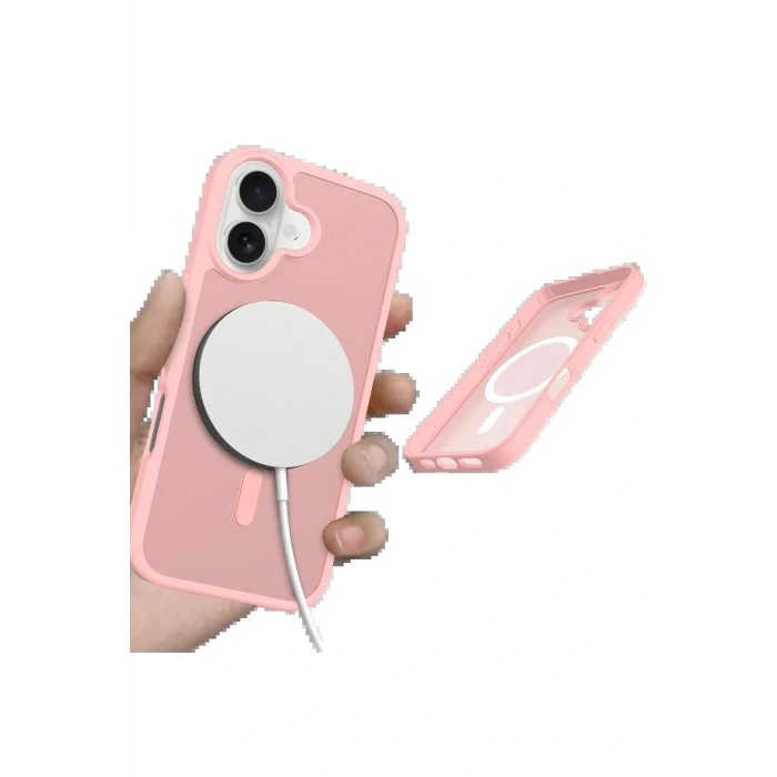 Apple iPhone 17 Jota Magsafe Kapak - Pudra